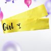 Generic Birthday Girl Sash, Birthday Sash for Girls, Birthday Girl Sash for Women, Birthday Gifts for Women, Yellow and Black Birthday Party Decorations and Supplies