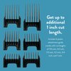 WAHL Professional Animal 5-in-1 Clipper Attachment Guide Comb Grooming Set for Wahl's Arco, 5- Style Groom, Bravura, Figura, Chromado, Creativa, and Motion Pet, Dog, Cat, and Horse Clippers