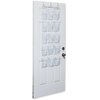 2 Pack - SimpleHouseware Crystal Clear Over The Door Hanging Pantry Organizer (52" x 18")