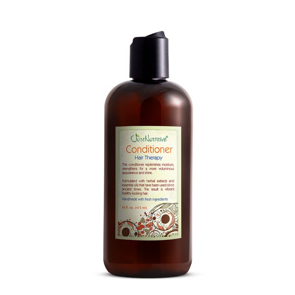 Hair Loss Therapy Conditioner | Strength and Shine | Natural Hair Conditioner | Conditioner for Men and Women | Just Nutritive 16 fl oz