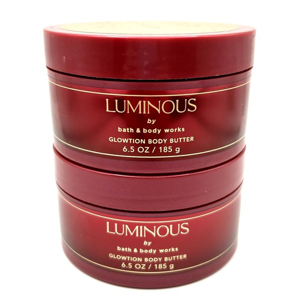 2 LUMINOUS GLOWTION BATH BODY BUTTER 6.5 OZ