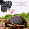 BOEESPAT 100W 3 Pack Ceramic Heat Emitter Bulb, Reptile Heat Lamp Brooder Coop Pet No Light No Harm for Pets Amphibians Hamsters Snakes Birds Poultry Chicken Coop Habitats (Black)