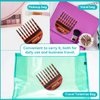 KAHEM Handmade Wide Tooth Comb for curly hair.Small Wide Tooth Comb for Long and short Hair Detangler Comb For Wet and Dry. Professional hair cutting combs-3.14Inch