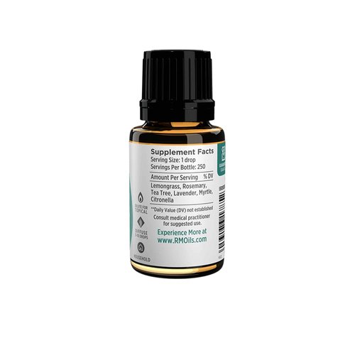 Rocky Mountain Oils Purify Essential Oil Blend - 100% Pure and Natural Essential Oils for Diffuser, Topical, and Home -15ml