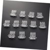 BIUDECO 48 Pcs Hair Clips for Rhinestone Hair Accessories Hair Accessories for Girls Barrettes for Girls Girl Hair Clips Little Girl Tiaras for Women Crown Miss Fashionable and Cute Comb
