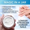 Hard As Hoof Nail Strengthening Cream with Coconut Scent, Nail Growth & Conditioning Cuticle Cream Stops Splits, Chips, Cracks & Strengthens Nails, 1 oz