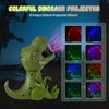 ESUITCARK Dinosaur Galaxy Projector, Star Projector Dinosaur Night Light with Timer Function, Playable Dinosaur Galaxy Light Projector for Kids, Home Decor for Bedroom Living Room, Christmas Surprise
