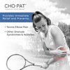 Cho-Pat Tennis Elbow Support Strap, Adjustable Compression Forearm Support for Tennis Elbow Treatment, Overuse Syndromes, and Muscle Strains, Small, Made in the USA