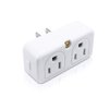 SYCON Adapter Outlet Extender, 2-Prong Mini Wall Plug, Multi Outlet Splitter with 4 Outlets