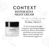Context Restorative Night Cream for Face Neck | Vitamin C facial Cream | Anti-Aging Moisturizer Wrinkle Cream | Firming & Skin Care | Collagen & Elastin Formula | Evens Tone Removes Fine Lines