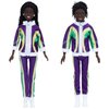 ONEST 2 Sets 11.5 Inch African American Dolls Include 2 Pieces Black Girl Doll and Black Boy Doll, 2 Pieces Handmade Doll Clothes, 2 Pairs of Doll Shoes