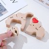 Personalized Family Name Puzzle with 2-8 Names Custom Wooden Elephant Puzzle with Names Customized Wooden Puzzle Gifts for Christmas (Elephant)