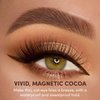 Glamnetic Magnetic Felt Tip Eyeliner - Cocoa Dreams | Soo Future! Brown Waterproof Liquid Liner Pen for Magnetic Eyelashes, Sweatproof, Paraben-Free
