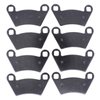 MOTOKU Front and Rear Brake Pads for Ranger 400 425 500 570 700 TM ETX