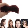 Ericotry 2Pcs 3.3inch Charming Bump It Up Volume Inserts Sponge Foam Hair Comb Do Beehive Hair Stick Bun Maker Tool Hair Base Styling Accessories Hair Increasing Tool (Brown)