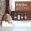 DR. JACOBS NATURALS Castile Sandalwood All-Natural Body Wash for Moisturizing Dry and Sensitive Skin Shampoo with Plant-Based Ingredients Gluten, Preservatives-Free Formula - 32 oz, with Pump