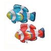 Morndew 2 PCS Summer Time Style Tropical Fish Foil Balloons for Beach Summer Tropical Themed Party Birthday Party Baby Shower Wedding Party Decorations