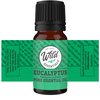 Wild Essentials Top 6 piece Single Note Essential Oil Set -100% Pure Therapeutic Grade Aromatherapy Kit with Lavender, Eucalyptus, Tea Tree, Orange, Lemongrass, Peppermint - 10ml, Made in The USA