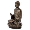 Top Collection Mini Shakyamuni Buddha Decorative Statue - Hand Painted Enlightened One Sculpture with Bronze Finish Look- 3-Inch Supreme Buddha Collectible Figurine