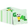 100Pcs Soccer Napkins for Soccer Party Decorations 13 x 13 inch Soccer Birthday Party Napkins for Kids Sport Party Baby Shower Birthday Party Soccer Party Supplies