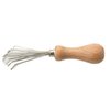 REDECKER Wire Comb and Brush Cleaner with Oiled Beechwood Handle, 3-Inches