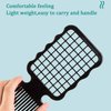4 Pcs Twist Combs, Hair Sponge Alternative Comb for Men Curls Sponge Brush Upgrade Hair Brush (Black)