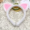 AEGYPIUS Cat Ears Headband | Velvet Headbands for Women | Soft Plush Material Headband - Perfect for Cosplay | Velvet Hairband - Cat Headband for Parties | Ideal for Women and Girls