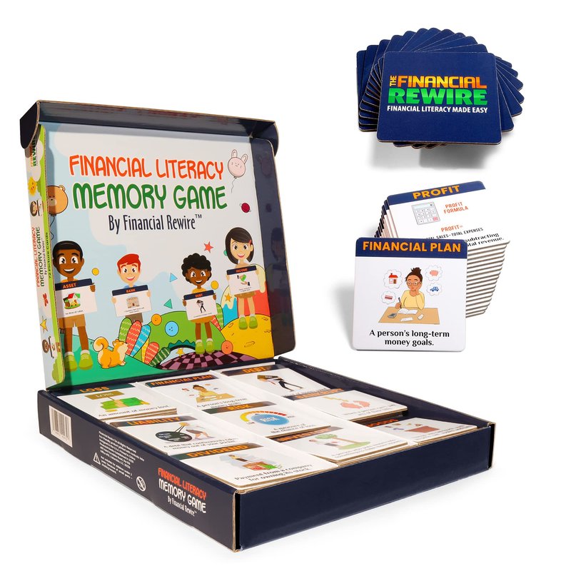 Financial Literacy Themed Memory Matching Game, Memory Match Beginner ...