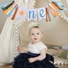 High Chair Banner First Birthday Boy, First Birthday Banner Sun Highchair Banner, You Are My Sunshine One Garland Banner for High Chair, Boho First Trip Around the Sun Birthday Decorations