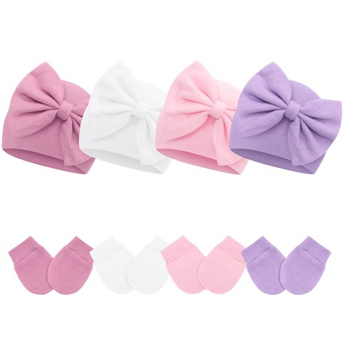 Sarfel Baby Hats 0-6 Months Newborn Hats for Girls Baby Girl Hats Newborn Beanie Infant Hats Baby Girl Beanie Baby Hats Newborn