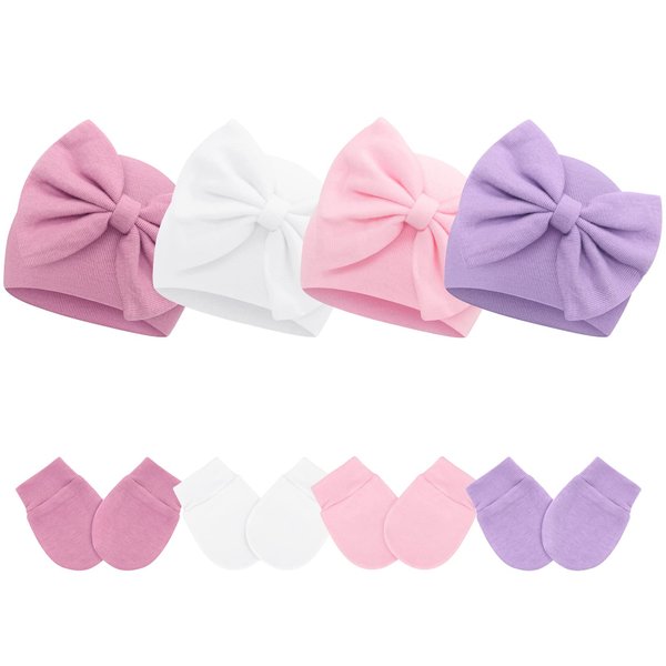 Sarfel Baby Hats 0-6 Months Newborn Hats for Girls Baby Girl Hats Newborn Beanie Infant Hats Baby Girl Beanie Baby Hats Newborn