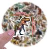 DinoRealistic Dinosaur Stickers for Teens, Waterproof Vinyl Pack - 110 Pack Cute Cartoon Decals for Laptop, Water Bottle, Skateboard, Hydroflask, Phone Bumper