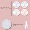 Artdone Chrome Nail Powder Metallic Mirror Glitter Effect Pigment Iridescent Aurora Mermaid Pearl Dust Kit for Gel Polish Nail Art Decoration, Resin Craft