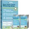 Sierra Clean Teeth Whitening Strips for Sensitive Teeth 14 Treatments, Enamel Safe Strips, Dentist Recommended 30 Minutes Fast Results, Teeth Whitener for Coffee Tea Smoking other Stains - 28 Strips