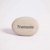 Namaste Engraved Stone Inspirational Sandblast, Perfect Gorgeous Unique Gift Ideas, Natural Beach Pebble Rock