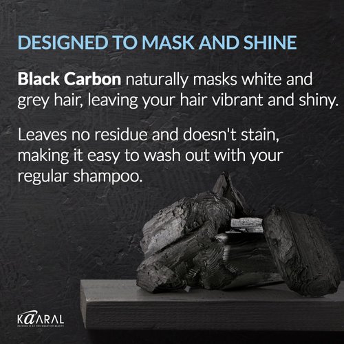 Kaaral Människan Black Shaping Paste, 100ml - Modeling Paste for Hair with Black Carbon and UV Protection