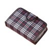 Easy Comforts 14 Day Pill Holder, Travel Case Medication Reminder Pill Box with Detachable Compartments, Plaid