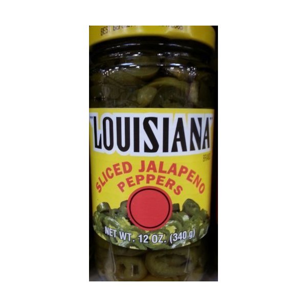 Louisiana Sliced Jalapeno Peppers 12 Ounce (Pack of 3) by Louisiana