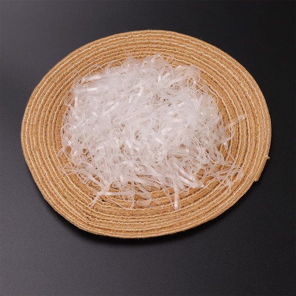 Leadigol 1000 PCS Clear Elastic Hair Rubber Bands, Mini Small Clear Elastic Hair Ties Hair Bands Ponytail Elastics Holders Clear Elastic Ropes for Women Girl