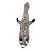 Skineeez Plush Dog Toy Plush Raccoon Small 14 In.