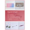 AMLAVIFISH Rhinestones for Nails, 6080Pcs Gold Nail Art Rhinestones Kit, Gold Gems for Nails, Crystals Diamonds for Nail Art Design, Mix Sizes Nail Gems(Picking Pen and Tweezers Included)