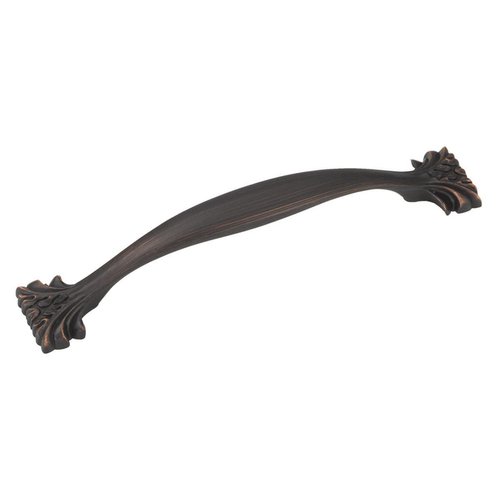 Hickory Hardware 1 Pack Solid Core Kitchen Cabinet Pulls, Luxury Cabinet Handles, Hardware for Doors & Dresser Drawers, 5-1/16 Inch (128mm) Hole Center, Vintage Bronze, Ithica Collection