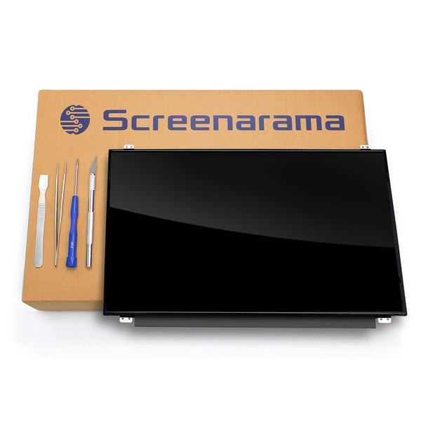 SCREENARAMA New Screen Replacement for B140XTK01.0 HW2A, HD 1366x768, OnCell Touch, LCD LED Display with Tools