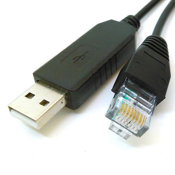Washinglee RJ45 Control Cable for Skywatcher and Orion Mount, for Heq5 pro, Azeq5, Azeq6, Eq6-R, Eq6-R Pro and Orion Sirius Mount, Eqmod USB Console Cable for Skywatcher GOTO Mount (16 FT / 5M)