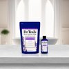Dr Teal's Lavender Essential Oil Epsom Salt and Foaming Bath Sampler Set, 2 Piece