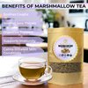 Cure wid Pure Organic Marshmallow Root Herb 4 Oz – Cut & Sifted Marshmallow Root Tea in Eco-Friendly Resealable Bag Versatile Choice for Herbal Tea, Marshmallow Root Powder, Tinctures & More