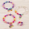 Make It Real: Rainbow Dream Jewelry Kit - Create 3 Unique Charm Bracelets & A Ring, 123 Pieces, Includes Play Tray, All-in-One, DIY Colorful Bead Jewelry Kit, Tweens & Girls, Arts & Crafts, Ages 8+