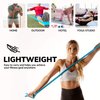 Resistance Bands for Working Out I 7Ft long Resistance Bands |Exercise Bands with Carry Pouch and Door Anchor I Latex Free Workout Bands Including an Exclusive iPhone App and E-Book