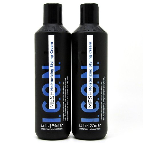 I.c.o.n. Icon Mesh Moisturizing Styling Cream 8.5 Fl. Oz. / 250 Ml "Pack of 2"with Limitedfree Gift!