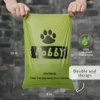 Dog Poop Bag Holder for Leash, 2 Pack Dog Poop Bag Dispenser, Durable and Guaranteed Leakproof Poop Bag Holders for Leashes, Dog Waste Bag Holder, Unscented, 2 Dispenser and 30 Bags By PobbY